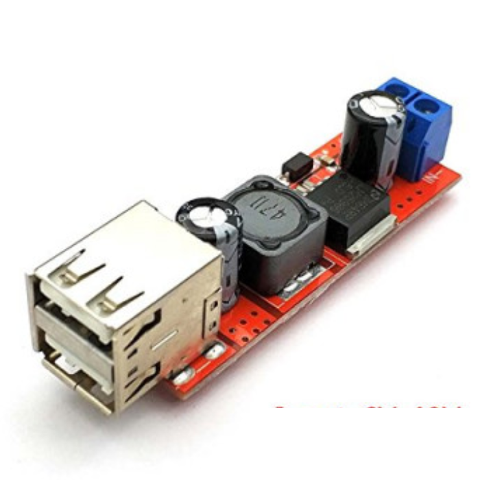 6V-40V to 5V 3A Double Usb Charger Step Down Convertor Preview Image