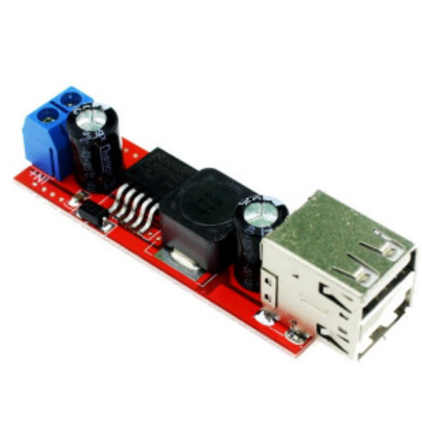 6V-40V to 5V 3A Double Usb Charger Step Down Convertor Image 2 Preview