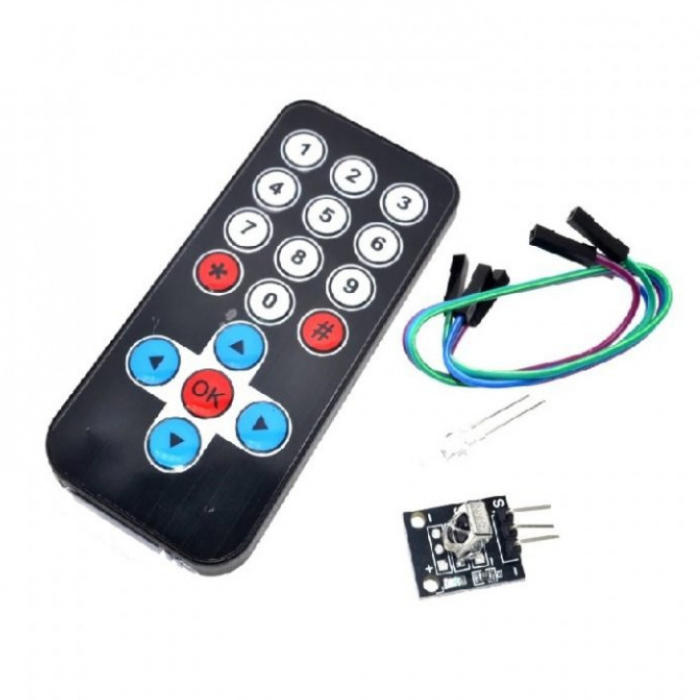 Infrared IR Wireless Remote Control Module Kit for Arduino Preview Image