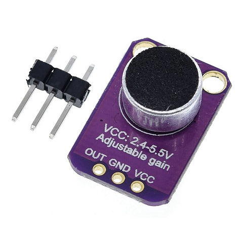 MAX4466 adjustable amplifier module GY-MAX4466 electret microphone amplifier Preview Image