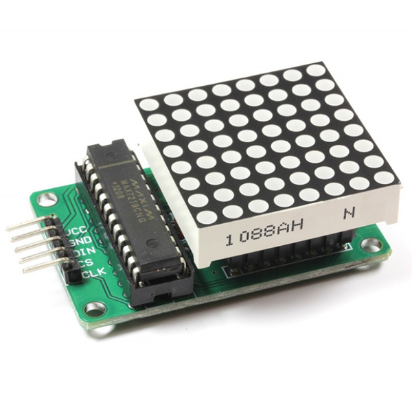 MAX7219 8x8 LED Dot Matrix Display Module Image 2 Preview