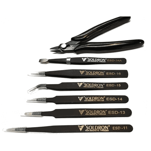 Soldron Tweezer and Cutter Pouch Set Image 1 Preview