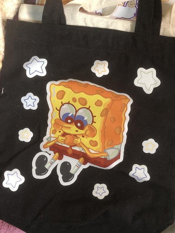 spongebob totebag Image 1 Preview