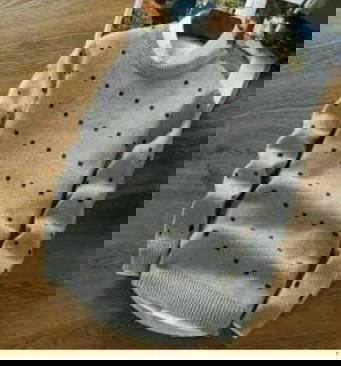 بلوفر تريكو فتلة عجينه ليكرا Image 2 Preview