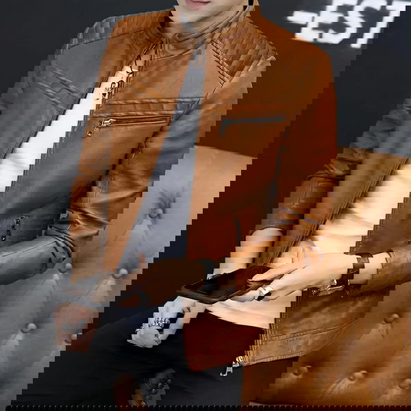 جاكت جلد سكاي Image 1 Preview