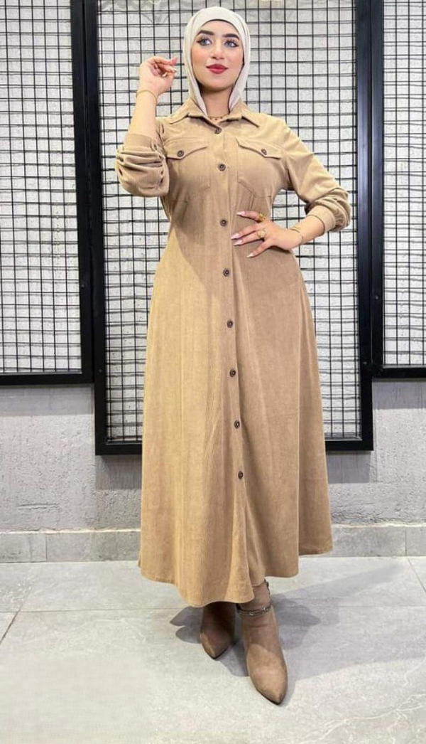 لونج دريس شتوي Image 3 Preview