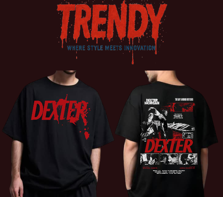 Dexter black tshirt Preview Image