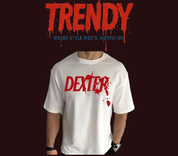 Dexter white tshirt Preview Image
