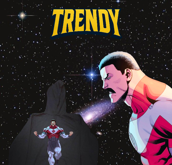 Thragg black hoodie comic back Image 2 Preview