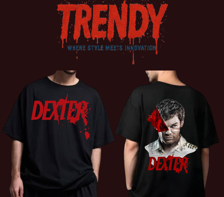 black dexter tshirt Preview Image