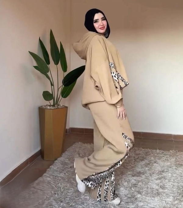 سوت قطعتين مطعّم تايجر Image 2 Preview
