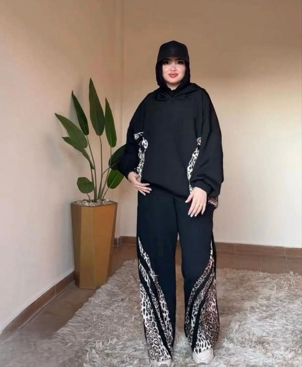 سوت قطعتين مطعّم تايجر Image 4 Preview
