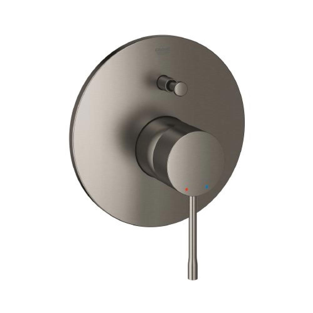 19285AL1وش خلاط دفن بمحول جروهي ايسنس جرافيت مطفيGrohe Preview Image