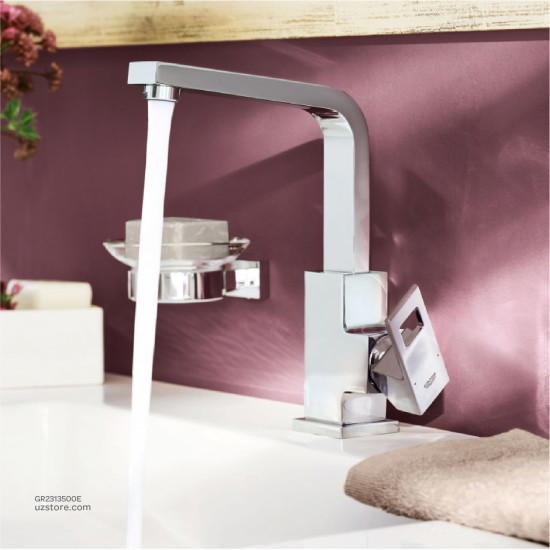2313500Eخلاط حوض عالي يوروكيوب كروم جروهي Grohe Image 2 Preview