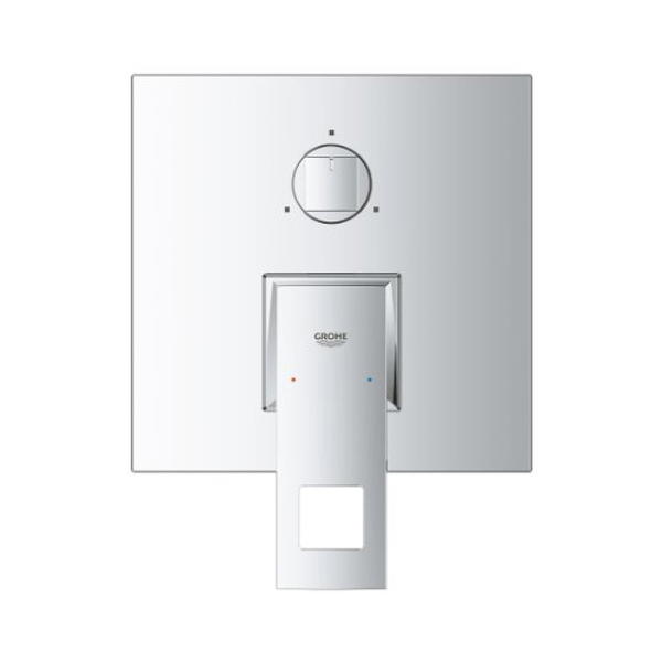 24094000وش خلاط دفن ثلاثي بمحول يوروكيوب كروم جروهيGrohe  Image 1 Preview