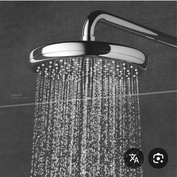 26412000طاسة دش21سم بالمخرج جروهى تيمبستا كروم Grohe Image 1 Preview