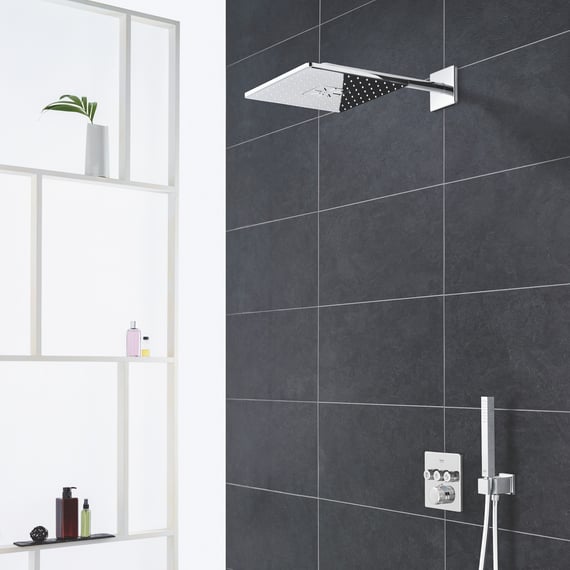 26479000طاسة دش31سم سمارت اكتيف كيوب كروم جروهىGrohe  Image 2 Preview