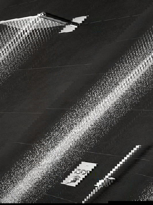 26479000طاسة دش31سم سمارت اكتيف كيوب كروم جروهىGrohe  Image 3 Preview