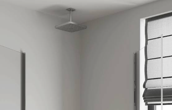 26688000طاسة دش25سم  بالمخرج تيمبيستا كيوب كروم جروهىGrohe Image 1 Preview