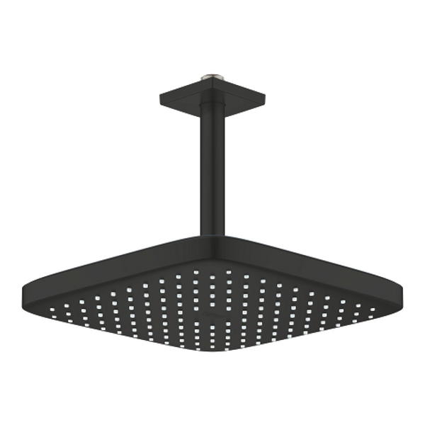 266882430طاسة دش25 سم بالمخرج جروهى تيمبستا كيوب أسود مطفىGrohe Image 1 Preview