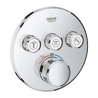 29121000وش خلاط دفن دائري جروهي جروثيرم سمارت كنترول كرومGrohe Preview Image