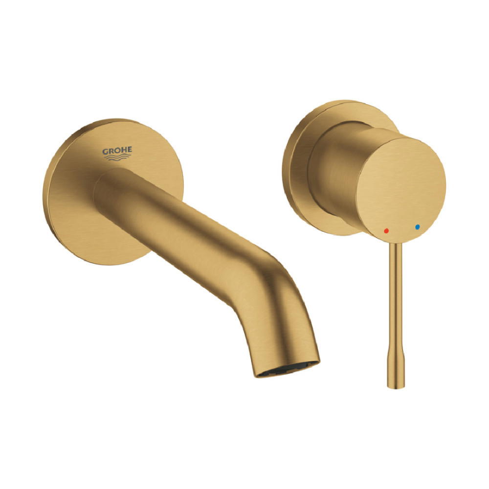 29192GN1خلاط حوض 2 فتحة جروهي ايسنس قنطره 18.3 سم ذهبى مطفىGrohe  Preview Image