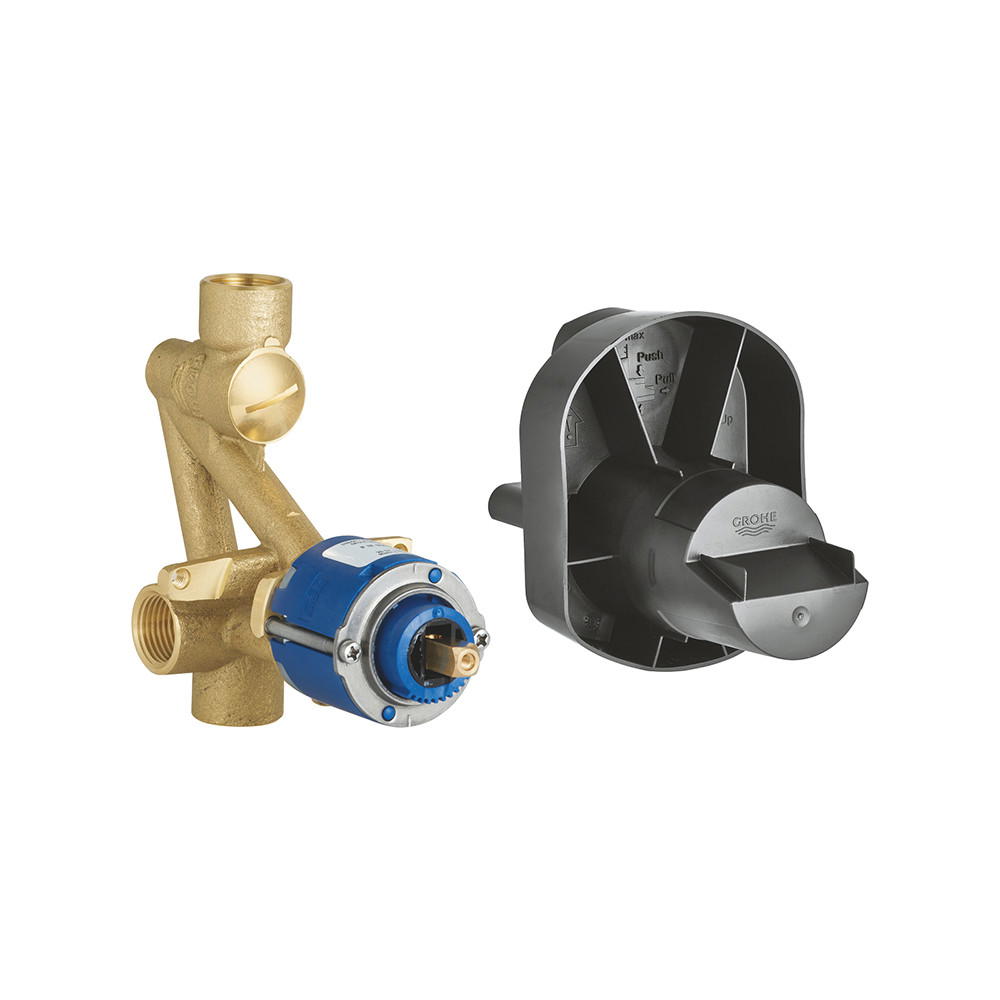 33963000جسم دفن لخلاط بانيو 2 مخرج جروهيGrohe Preview Image