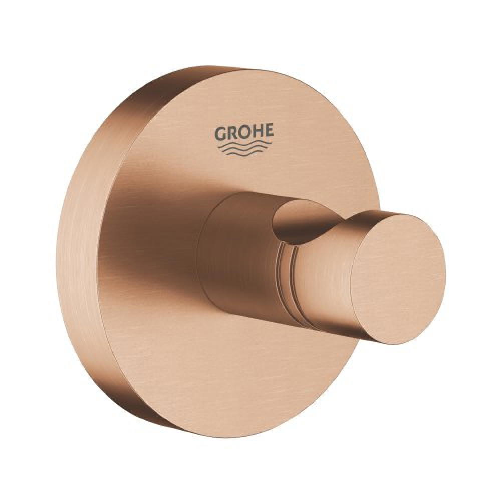 40364DL1حامل فوطة دائري جروهي ايسنشيال روز جولد مطفيGrohe  Preview Image