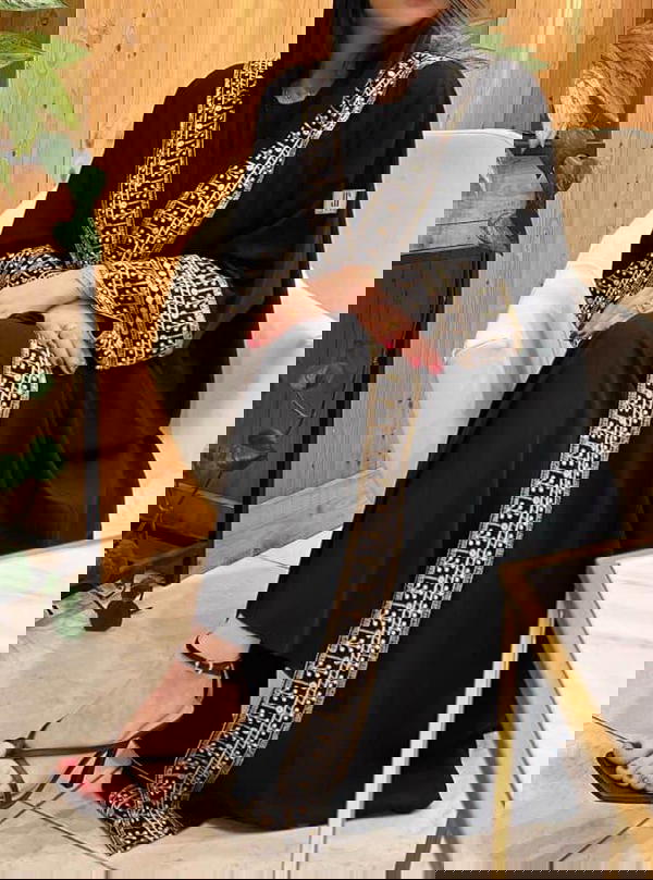 بيشت سعودي تطريز سيرما مع هاند ميد  Image 1 Preview