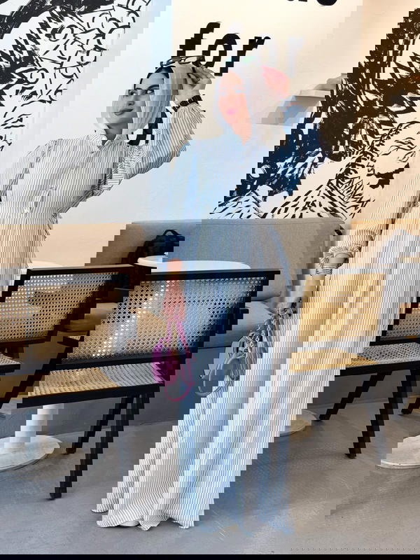 دريس فريسكا مقلم  Image 3 Preview