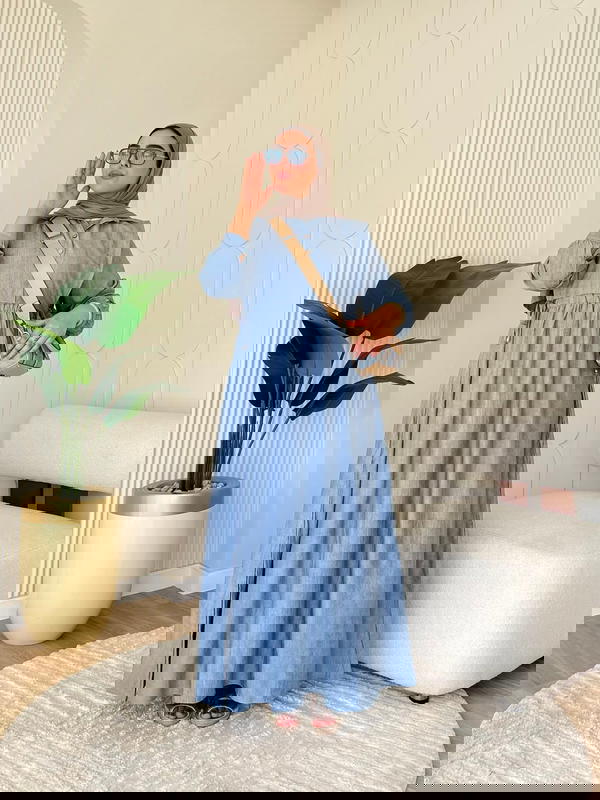 دريس كتان جالاكسي مستورد ( قطعتين) Image 2 Preview