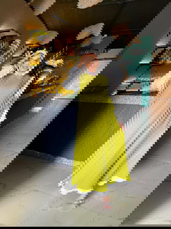 دريس كتان كم ابيض  Image 3 Preview