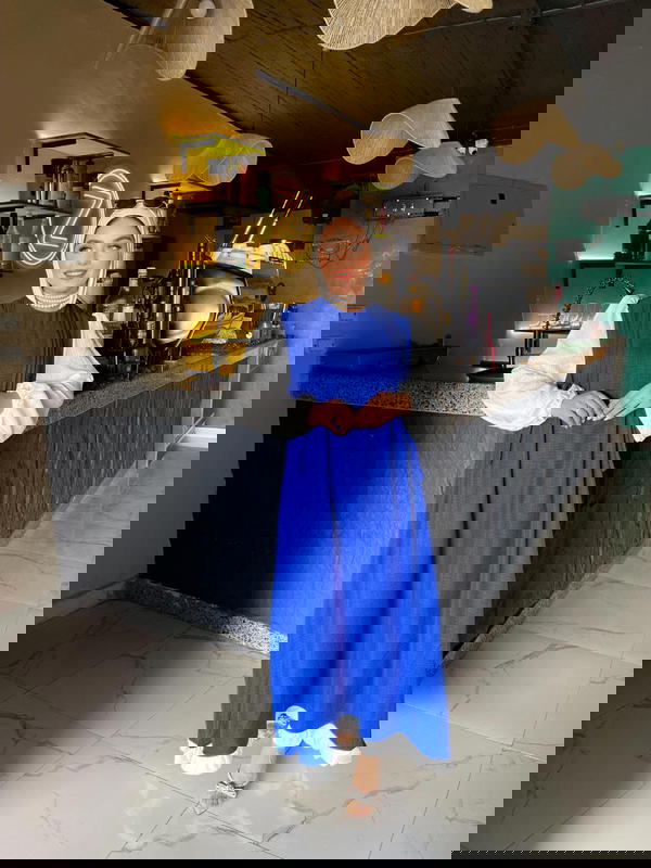 دريس كتان كم ابيض  Image 4 Preview