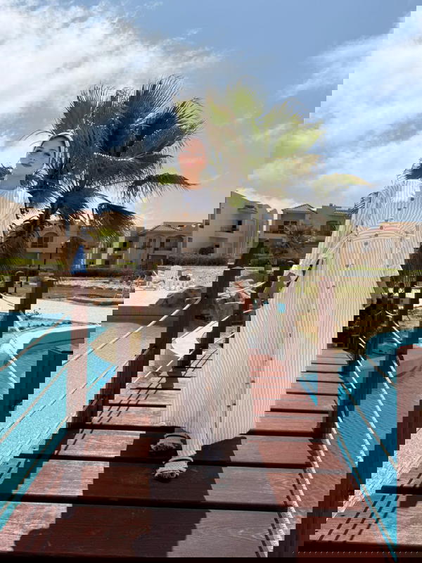 دريس كتان مقلم ناعم  Image 2 Preview