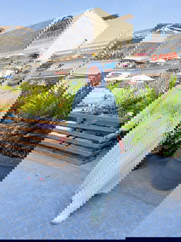دريس كتان مقلم ناعم  Image 8 Preview