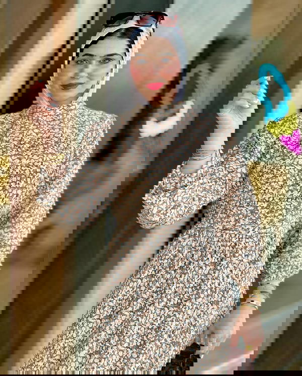 فلوري دريس حزام عريض Image 5 Preview