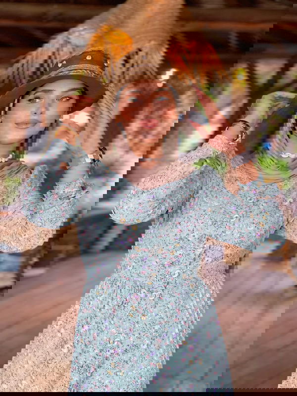 فلوري دريس كريب زارا Image 1 Preview