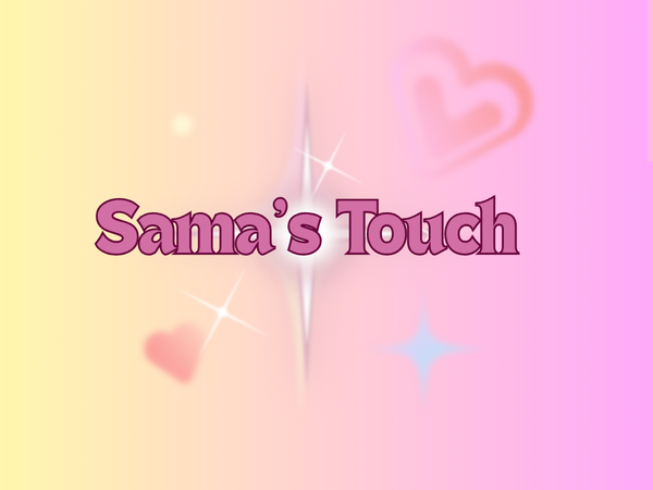 Sama’s Touch 🌟 💕 🔮 🌷  Logo