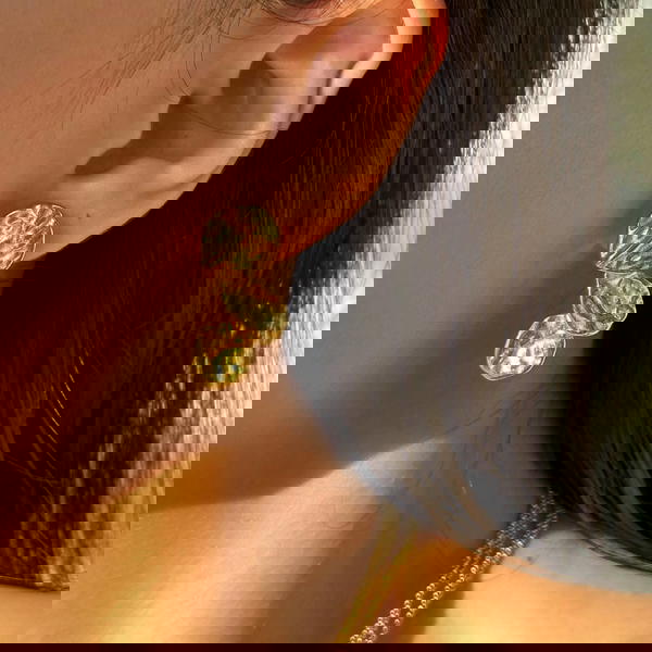 حلق سعودي تبيكل الدهب استانلس ستيل#42  Image 1 Preview