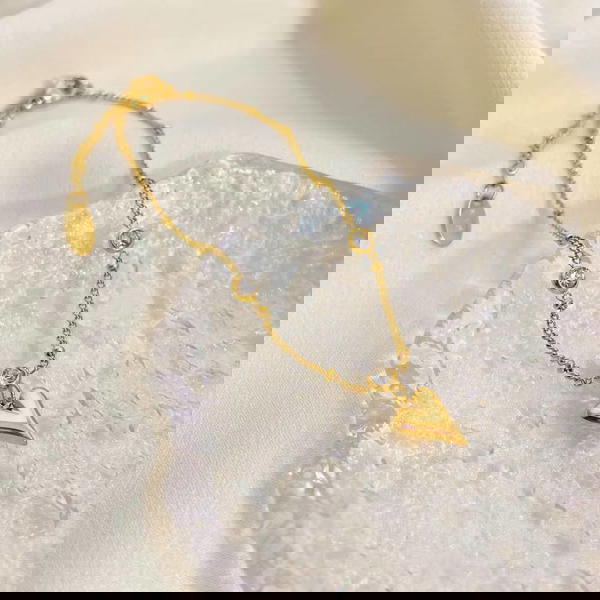 خلخال قلب فصوص استالس#36  😘😘😘 Image 3 Preview