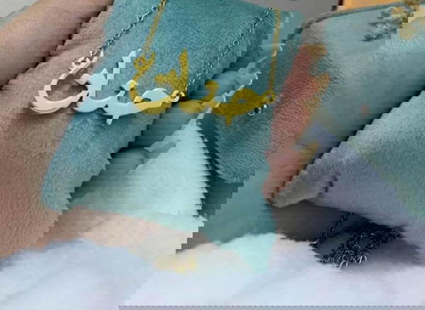 سلسلة استالس بيور باسم واحد حفر ليزر #14 Image 3 Preview