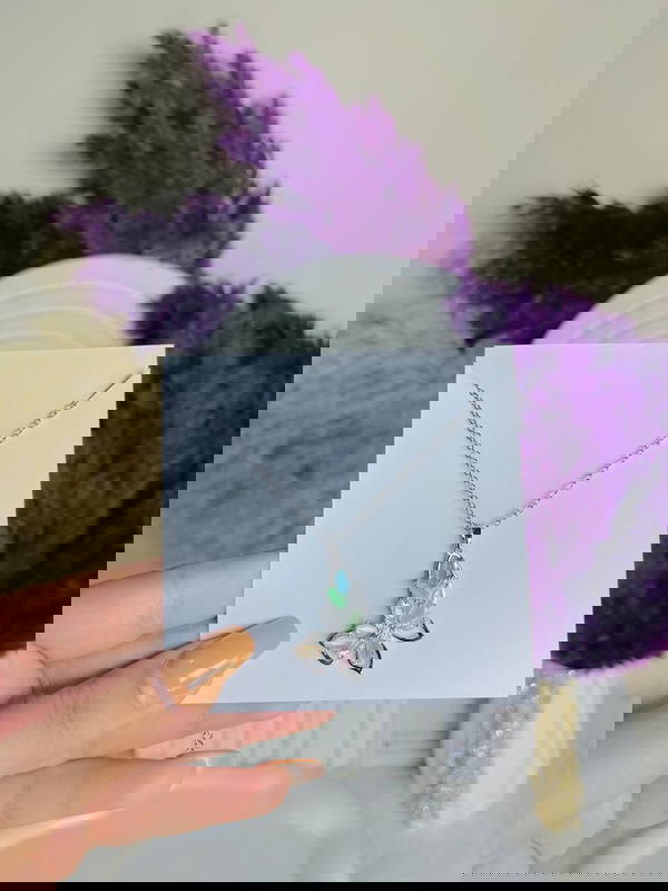 سلسله فراشات استانليس ستيل بيور#58  🦋🤍 Image 1 Preview