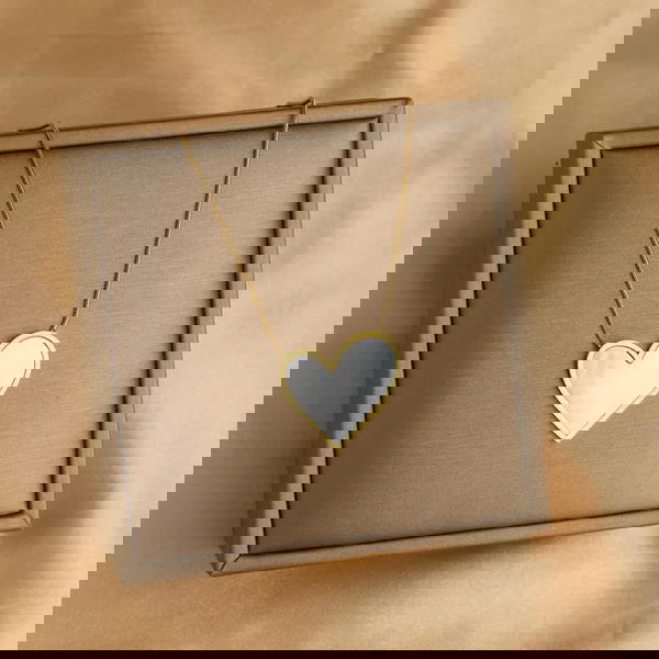 سلسلة قلب. استانليس اصلي مش بتغير لون (لون ابيض)#51  ❤️💖 Image 1 Preview