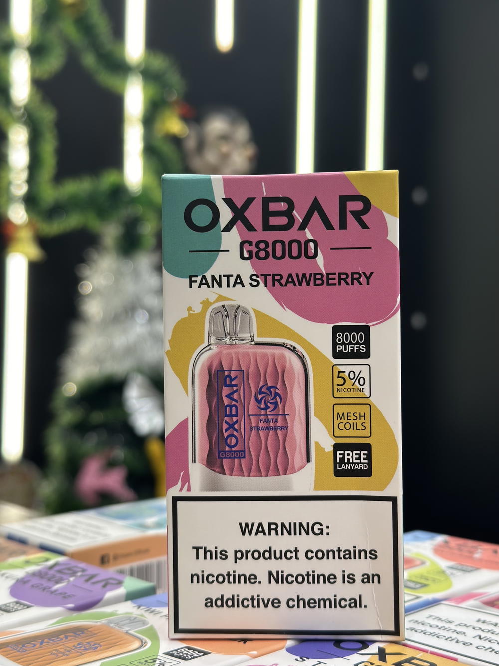 oxbar 8k FANTA STRAWBERRY Preview Image