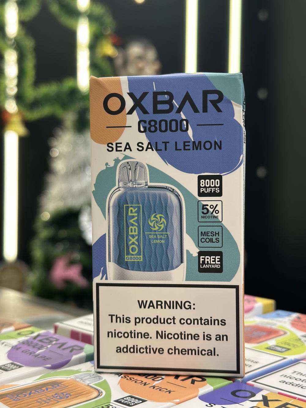oxbar 8kSEA SALT LEMON Preview Image