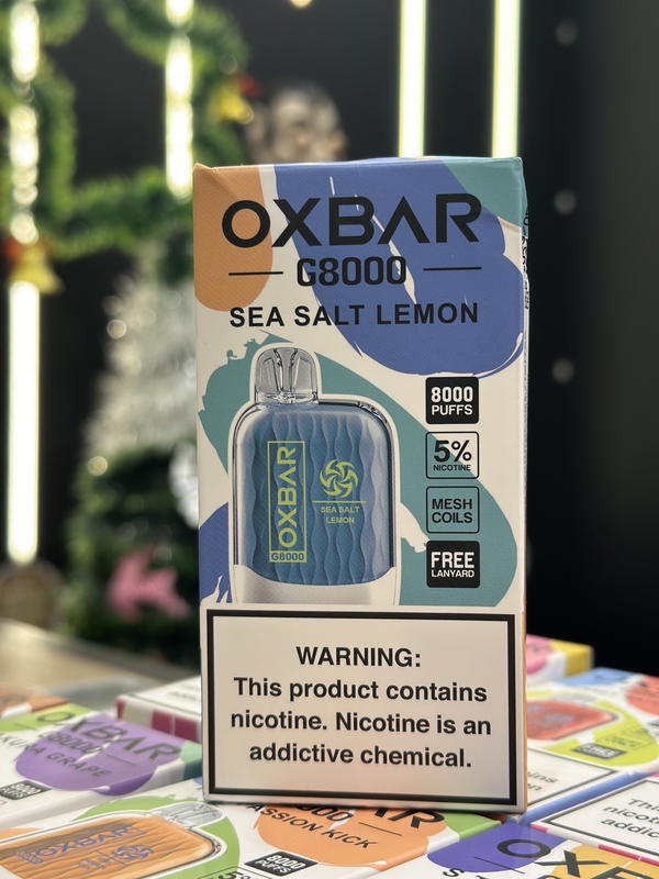 oxbar 8kSEA SALT LEMON Image 1 Preview