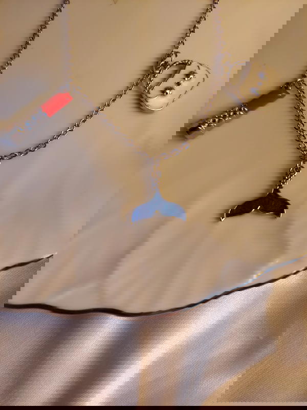 Girly stainless steel necklace 💅 Image 2 Preview
