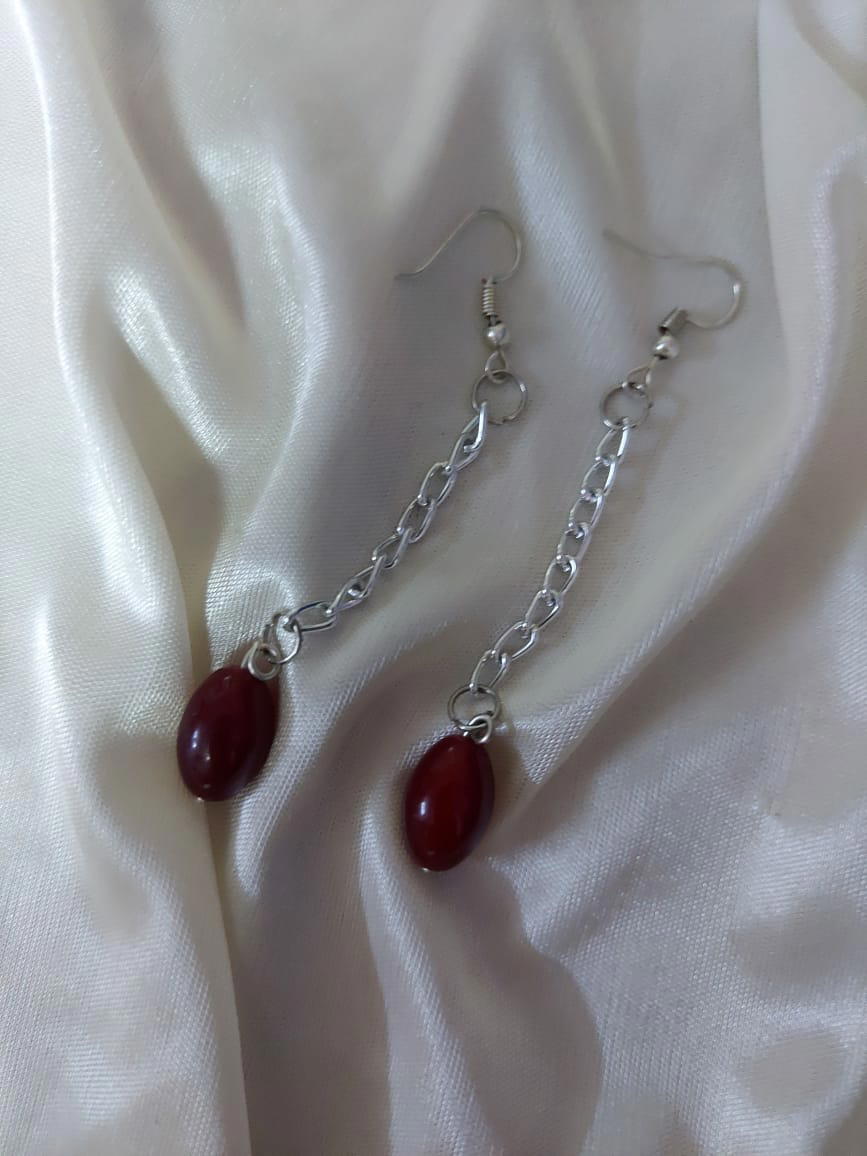 Red wine 🍷 Earrings Preview Image