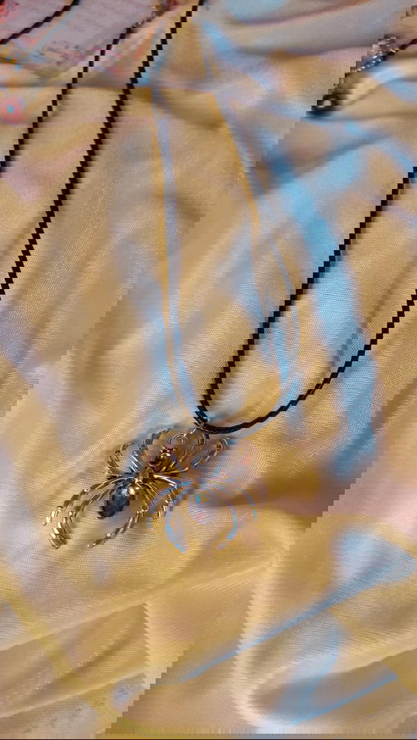 Spider 🕷️ Leather necklace  Image 2 Preview