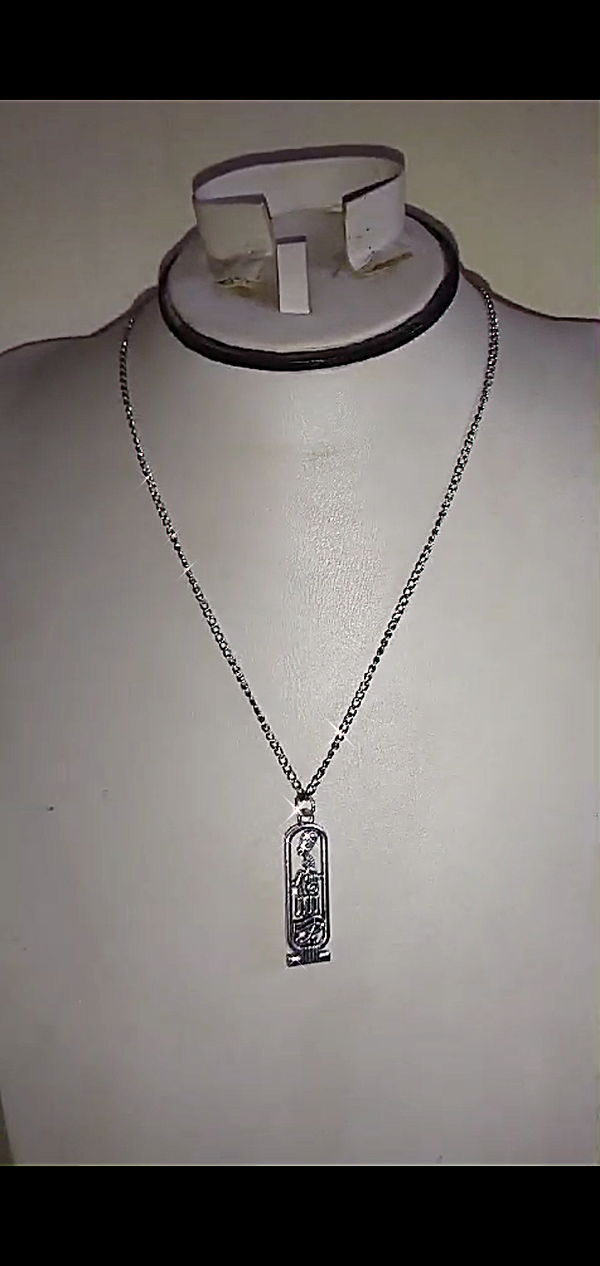 cartouche necklace ✨ Pharaohnic Image 2 Preview